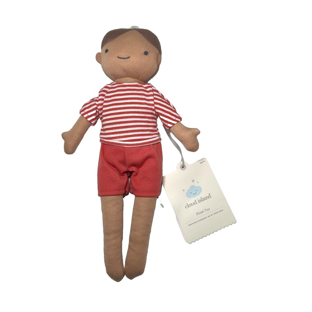 Cloud Island Plush Doll Stuffed Baby Toy Soft Cute Boy Home Decor 14” NWT